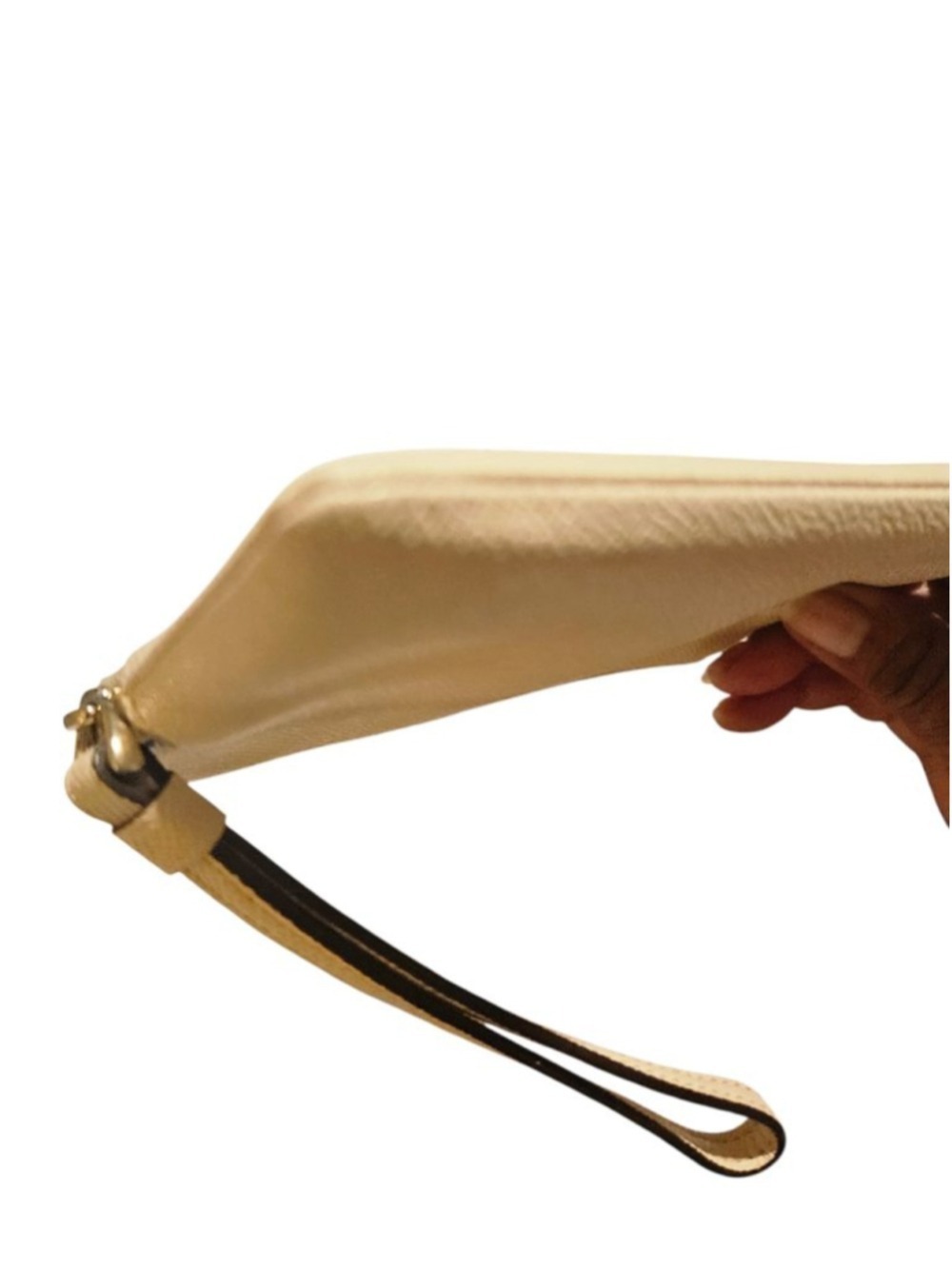 Coach Beige Leather Wristlet One Size - Picture 11 of 16